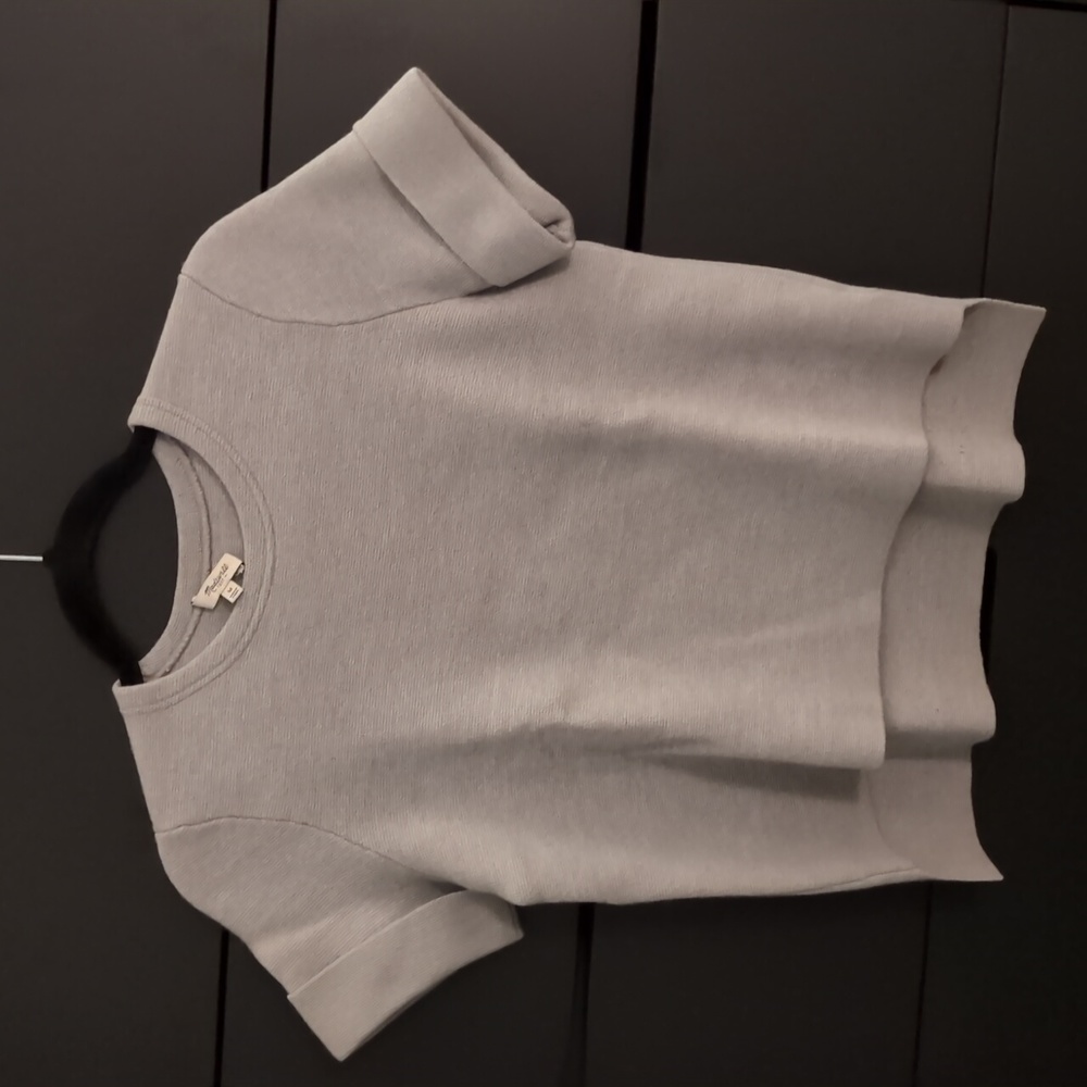 Madewell short-sleeve knit top